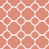 Coral Quatrefoil