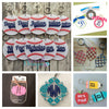 TEMPLATES Clear Acrylic Key Chain Blanks | All 60 Shapes
