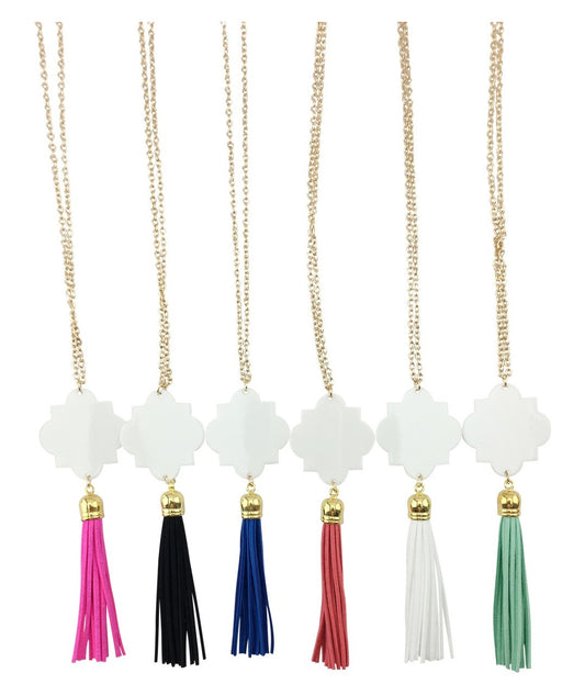 Emma Tassel Necklace