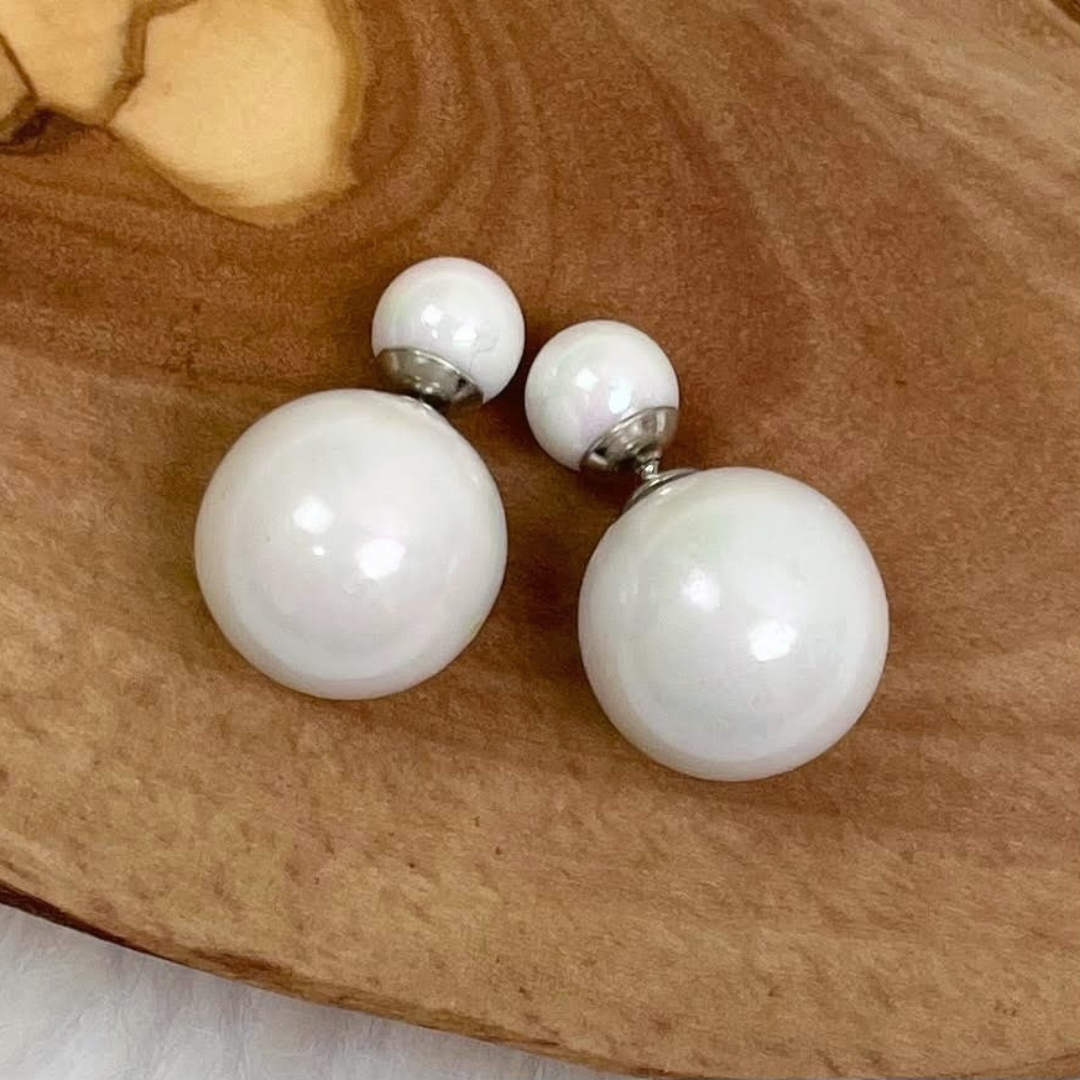 Peek-A-Boo Pearl Earrings