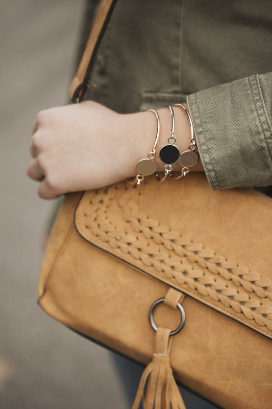 Gold Bangle Bracelet