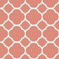 Coral Quatrefoil