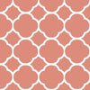 Coral Quatrefoil