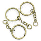 Antique Bronze Key Chain Rings