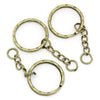 Antique Bronze Key Chain Rings