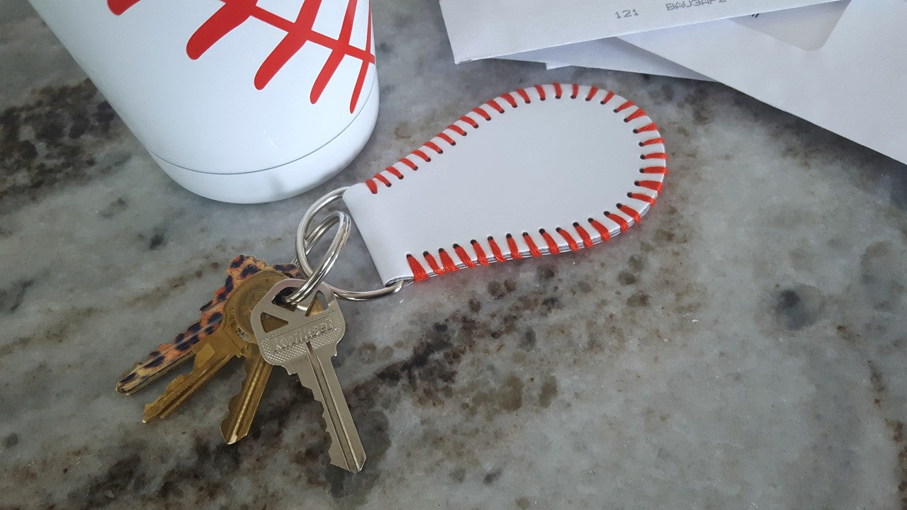 Baseball Key Fob