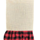 Buffalo Check Pleated Burlap Garden Flag