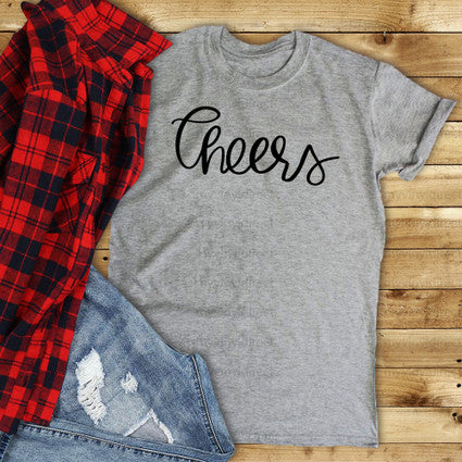 Cheers | Screen Print Transfer 2PK