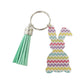 Easter Bunny Acrylic Key Chains | Chevron