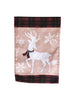 White Deer with Scarf Garden Flag