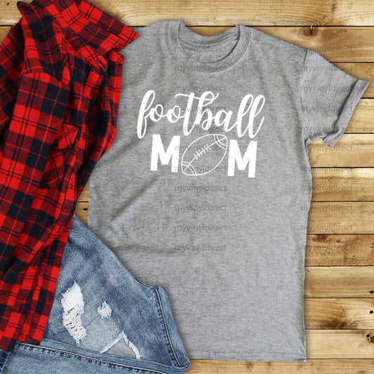 Football Mom HEAT PRESS TRANSFER