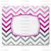 Chevron Pink Ombre Mouse Pad