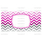 License Plate Car Tag: Chevron Pink Ombre