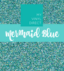 Siser Glitter Heat Transfer Vinyl: Mermaid Blue