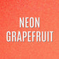 Siser Glitter Heat Transfer Vinyl: Neon Grapefruit