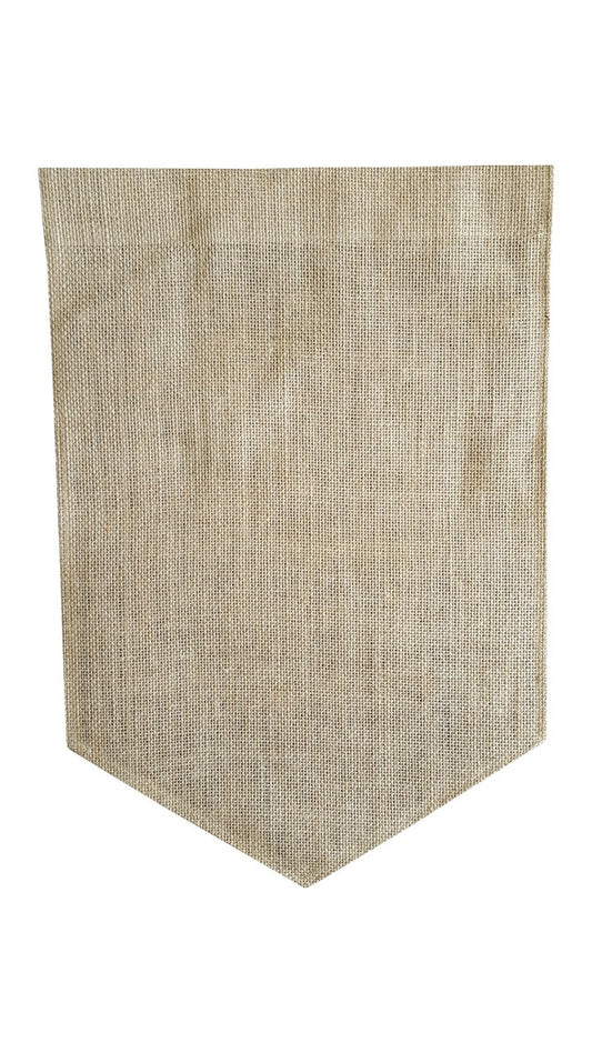 Pennant Burlap Garden Flag (Z10)