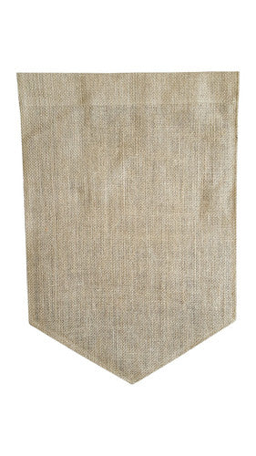 Pennant Burlap Garden Flag