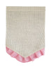 Ruffle Pennant Garden Flag: Pink