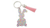 Easter Bunny Acrylic Key Chains | Polka Dots