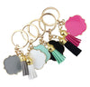 Quatrefoil Tassel Key Chain