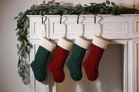 Christmas Chunky Sweater Holiday Stocking