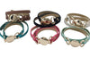 Skinny Wrap Leather Bracelet