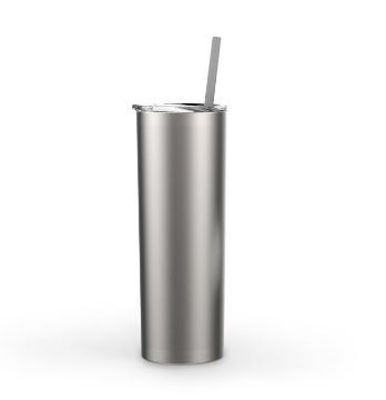 Tru Temp Skinny Tumbler Silver