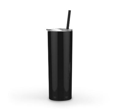 Tru Temp Skinny Tumbler Black