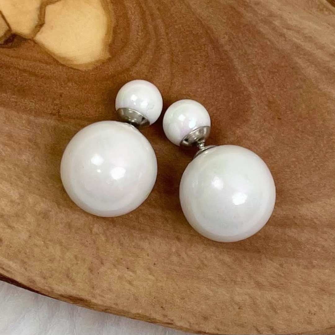 Peek-A-Boo Pearl Earrings 