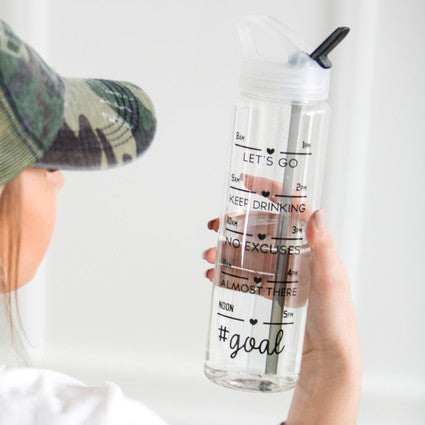 #GOAL Tracker Water Bottle