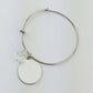 Wire Bangle White