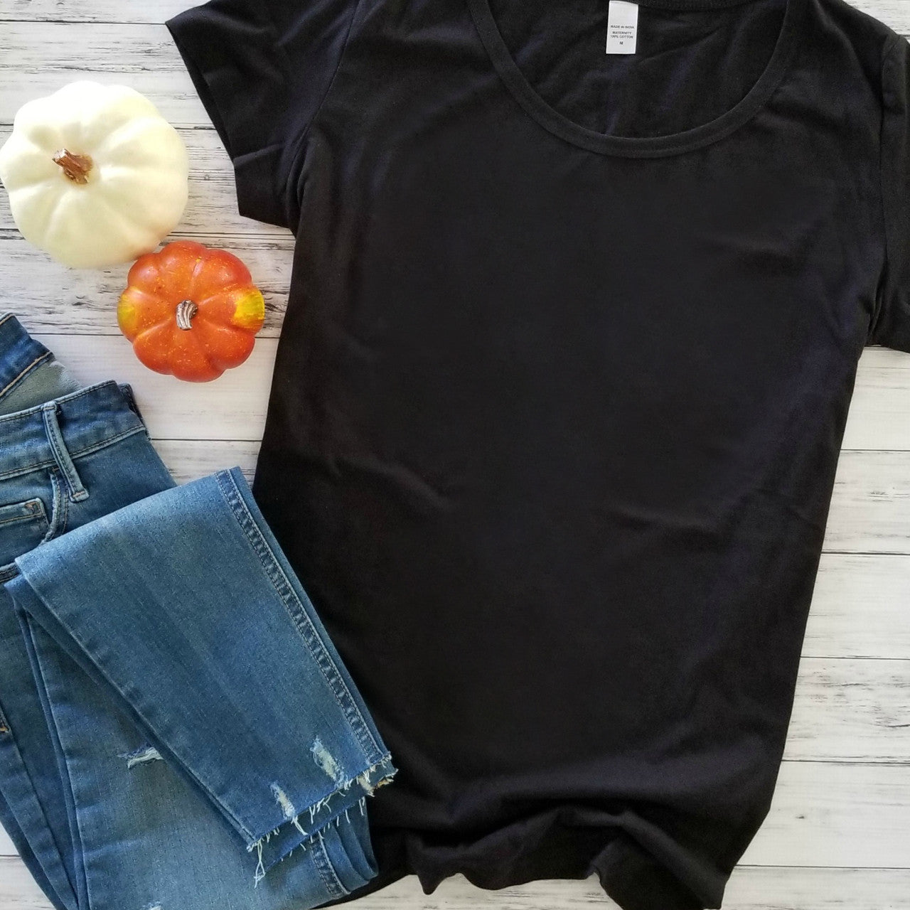 Maternity Tee: Black