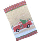 Christmas Truck Garden Flag