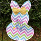 Bunny Garden Flag | Chevron