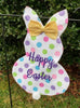 Bunny Garden Flag | Polka Dots