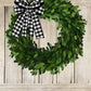 Farmhouse Wreath Boxwood Garden Flag