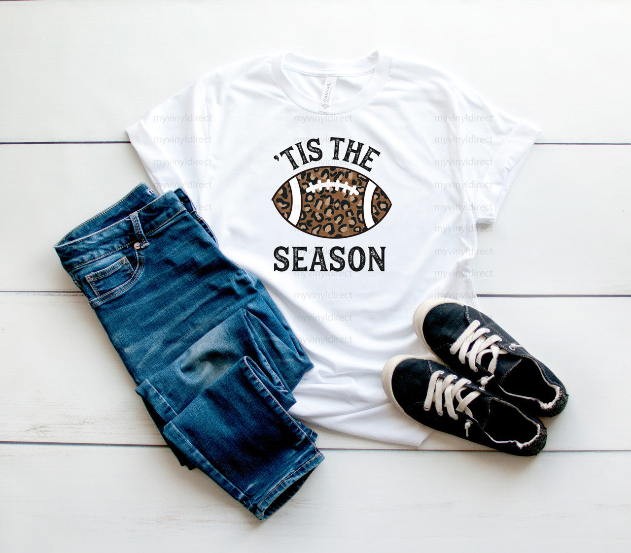 Football Tis The Season | Cotton Transfer