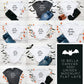 HALLOWEEN Tee BUNDLE 10 Bella Canvas 3001 Unisex Mock Up/Flat Lays DIGITAL FILES