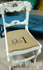 Our Siser EasyWeed Heat Transfer Vinyl used on a chair