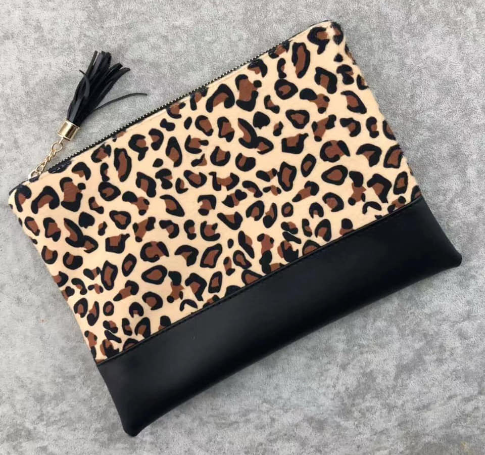 Leopard Make Up Pouch