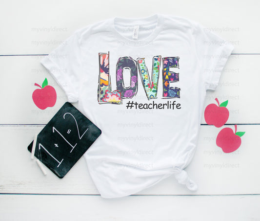 #teacherslife Love | Sublimation Transfer