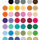 Matte Vinyl Color Chart