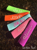 Neoprene Freezer Pop Holders personalized by customer