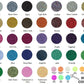 Siser Glitter Heat Transfer Vinyl Colors