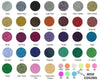 Siser Glitter Heat Transfer Vinyl Colors