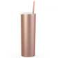 Tru Temp Skinny Tumbler Rose Gold