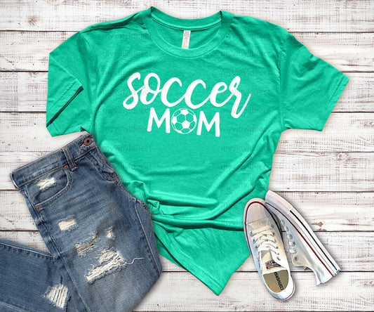 Soccer Mom HEAT PRESS TRANSFER