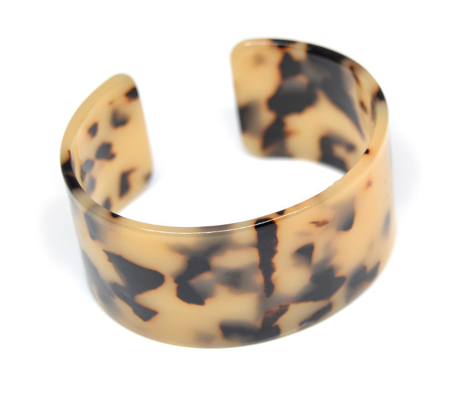 Acrylic Cuff: Tortoise