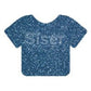 Siser Glitter Heat Transfer Vinyl : True Blue