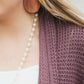 Wood Tear Drop Earrings
